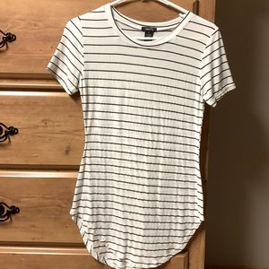 Black and white striped tee!